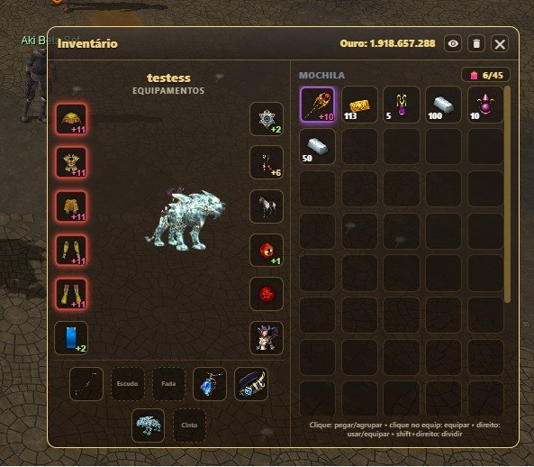 New inventory UI — your +11 glow, exactly as you remember